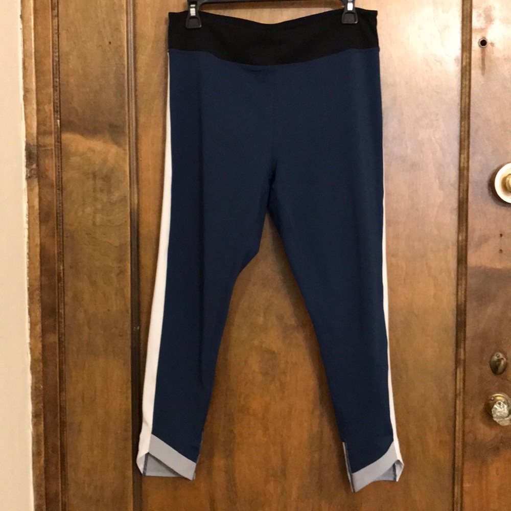 color blocked workout legging